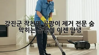강진군 작천면 곰팡이 제거 전문: 숨 막히는 곰팡이, 이젠 안녕!